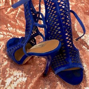 Blue Steve Madden Heels